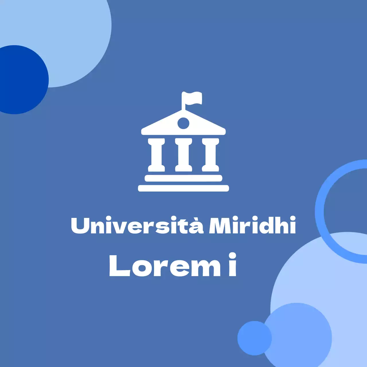 Balsat, uno sfondo blu con un logo che raffigura un'accademia.