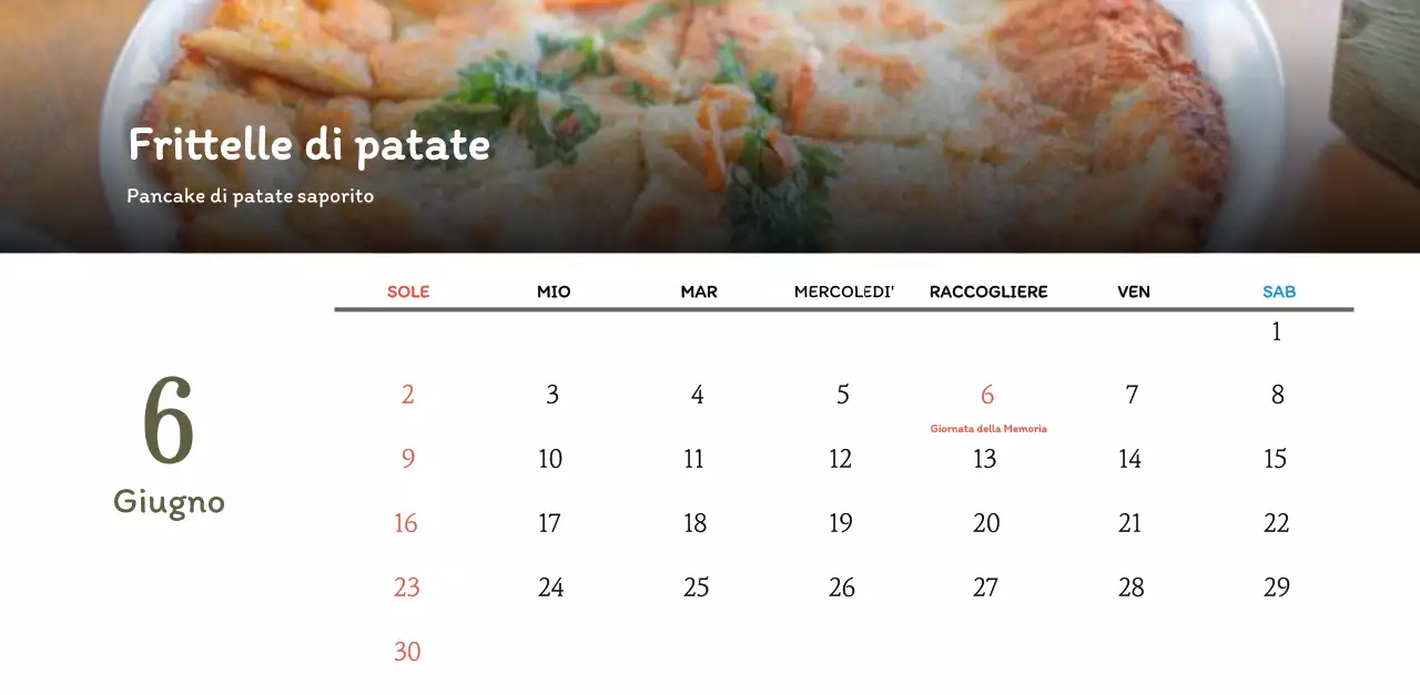 Calendario dei coupon del ristorante coreano tradizionale in beige e marrone