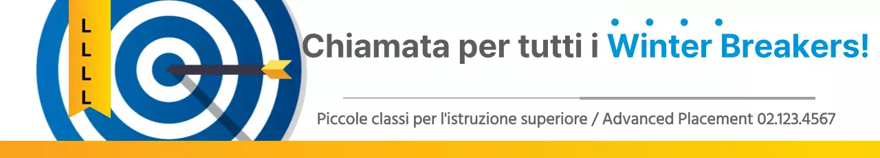 Reclutamento per i corsi della pausa invernale