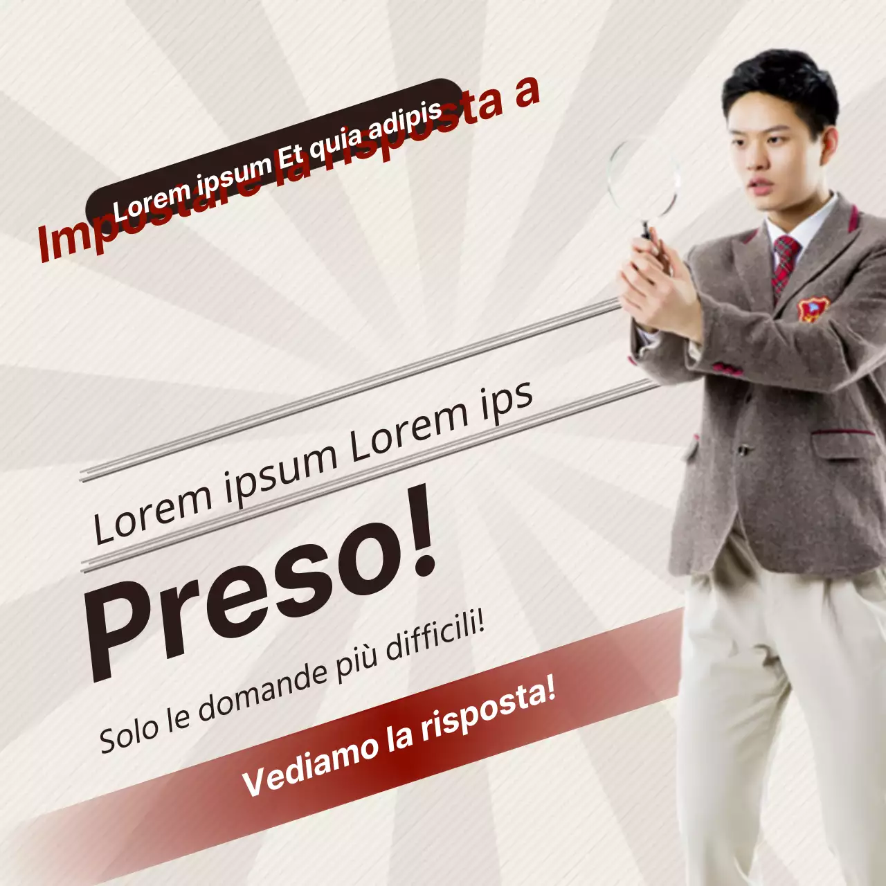 Trovare la risposta giusta