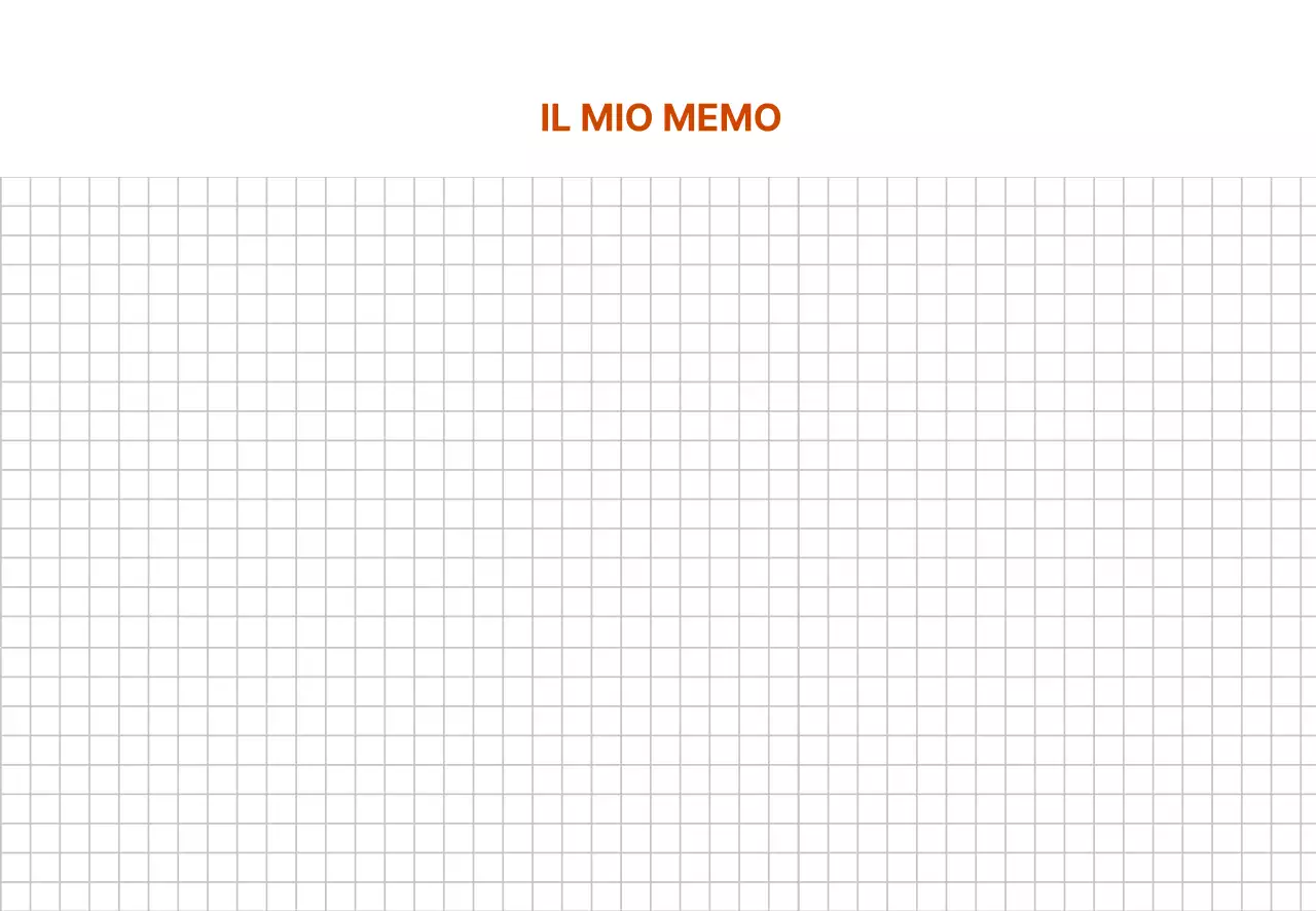 Monoun Memo semplice bianco