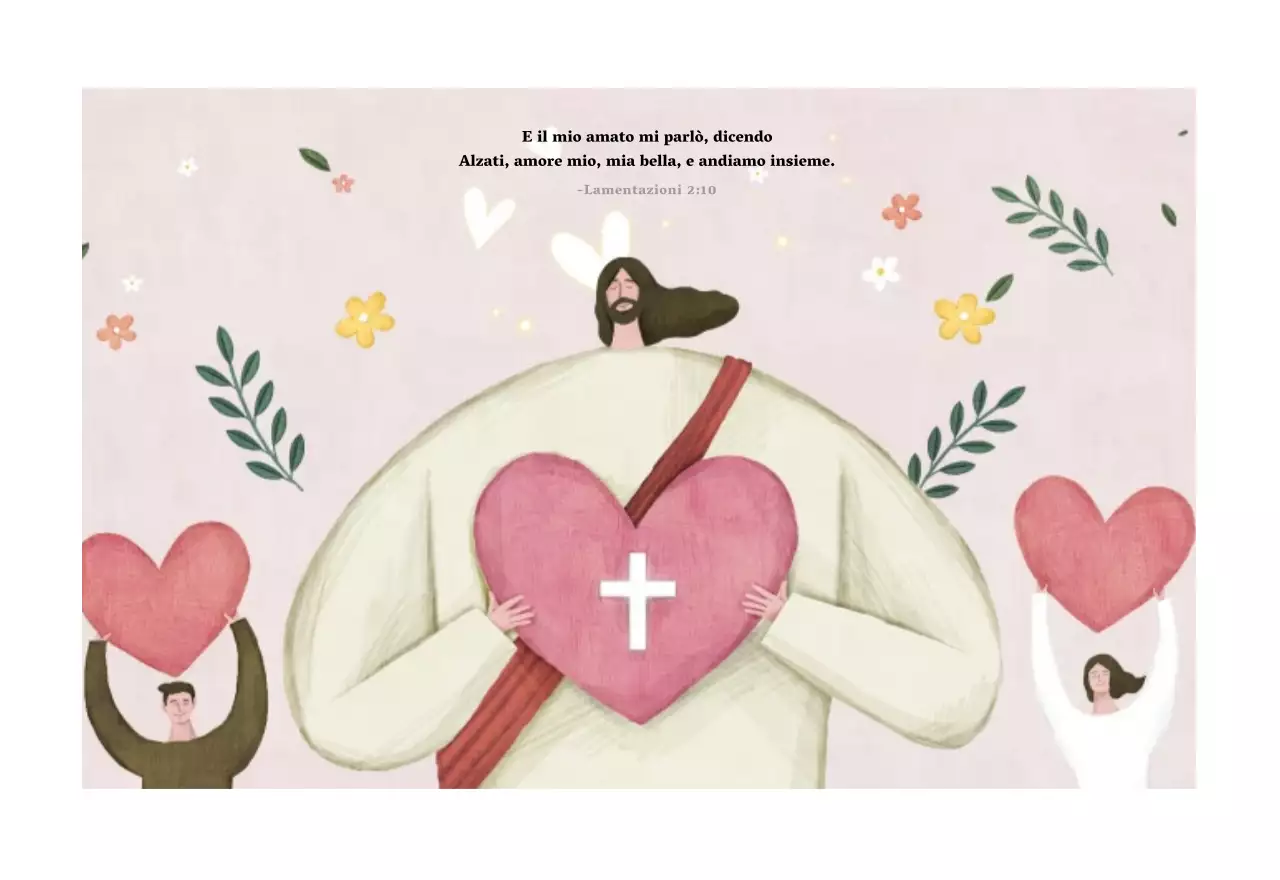 Chiesa illustrazione pulita pastello