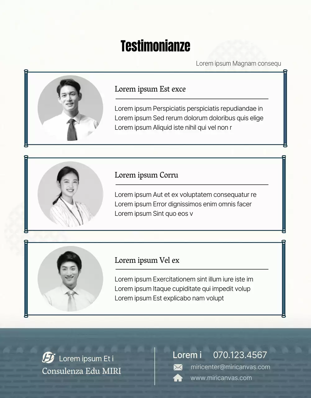 Guida alla formazione della leadership blu e grigia