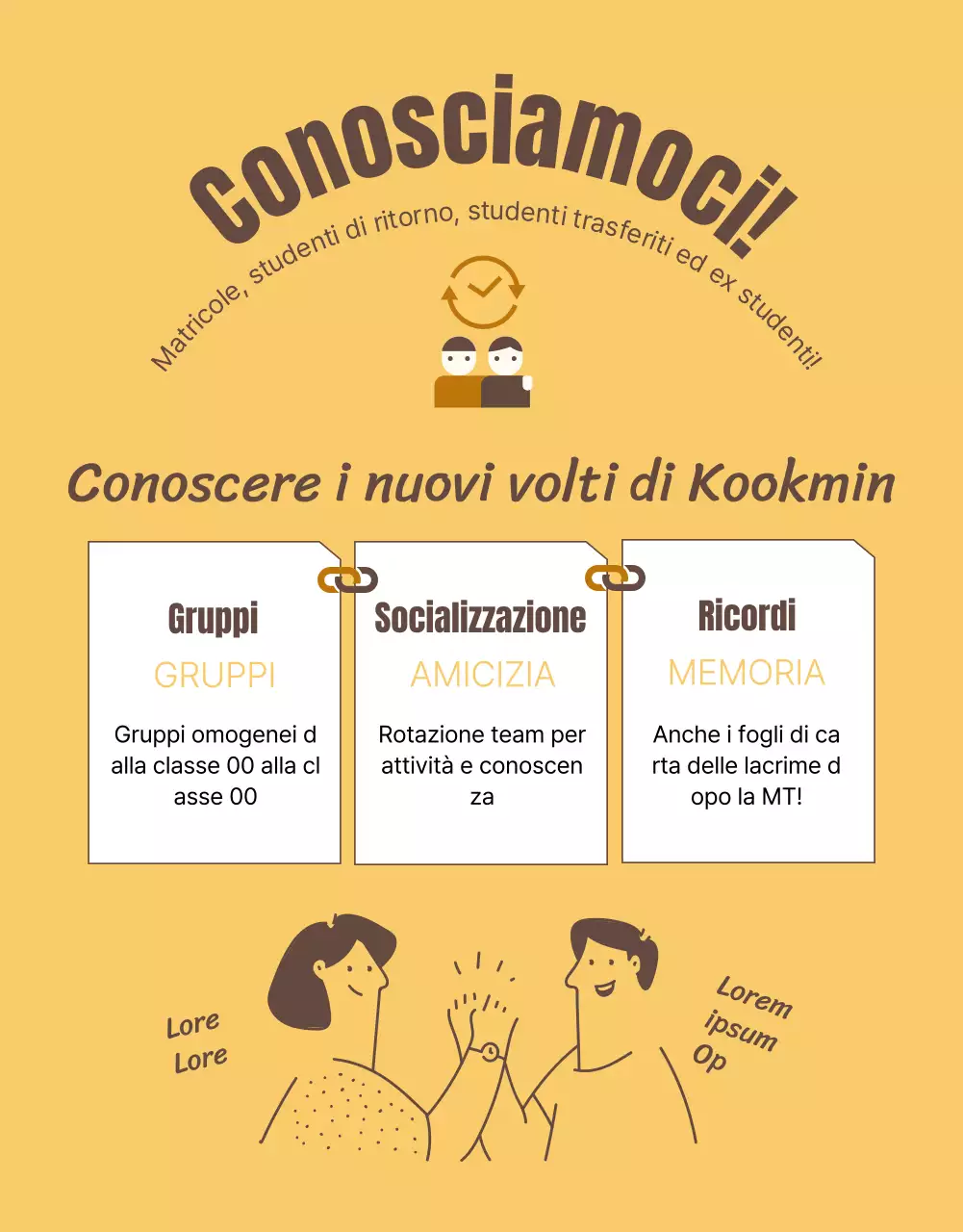 Promozioni e applicazioni MT autunnali in un'atmosfera bruna e allegra