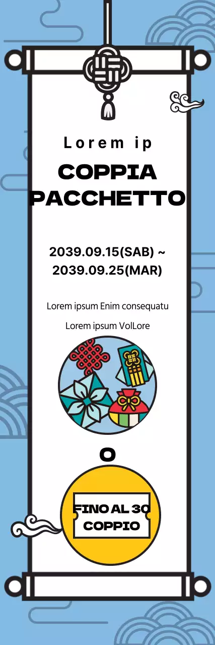 Pacchetti di coupon per le vacanze