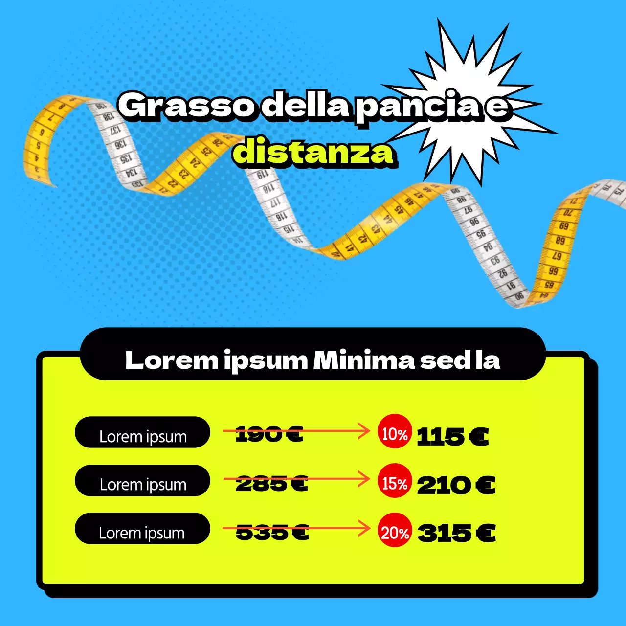 Tenere lontano il grasso della pancia