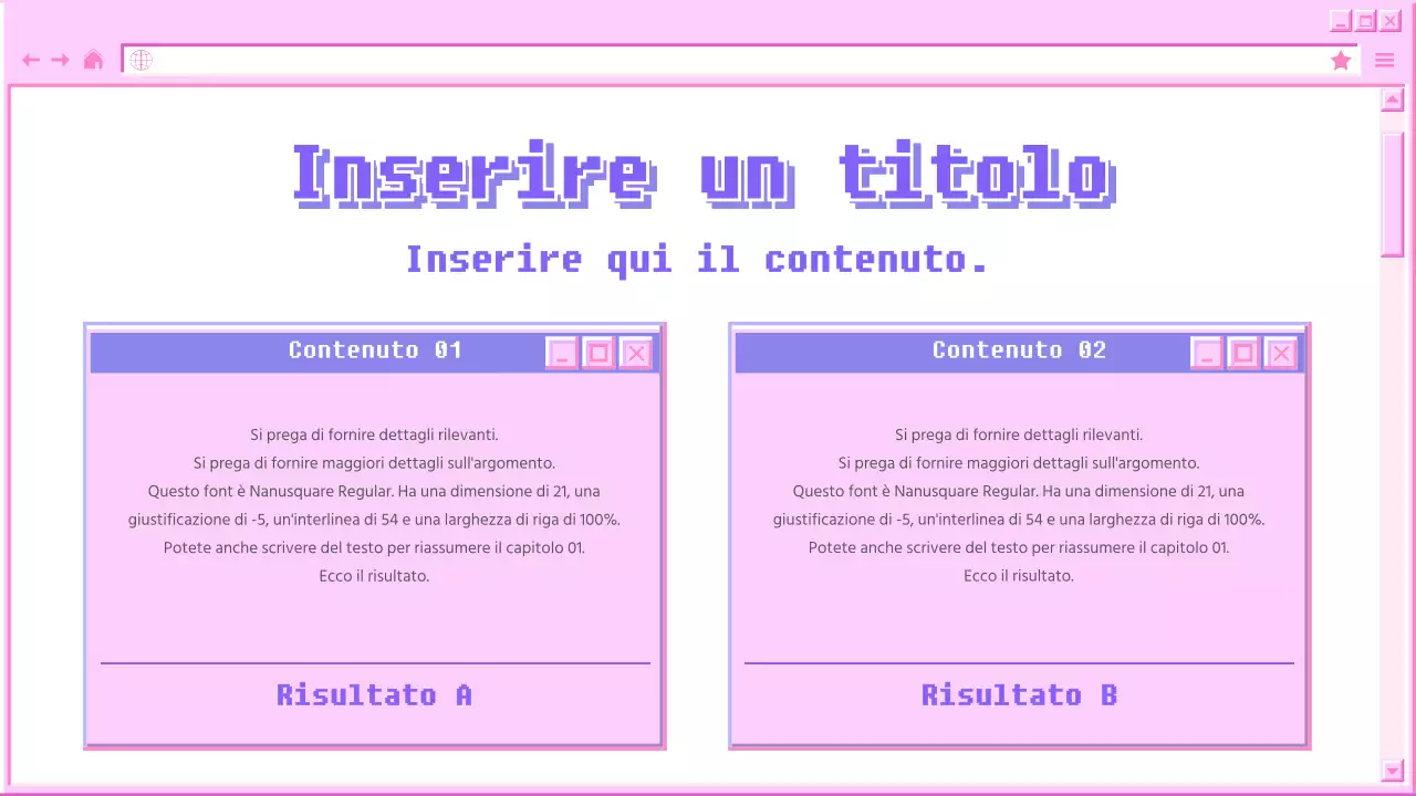Browser rosaPresentazione