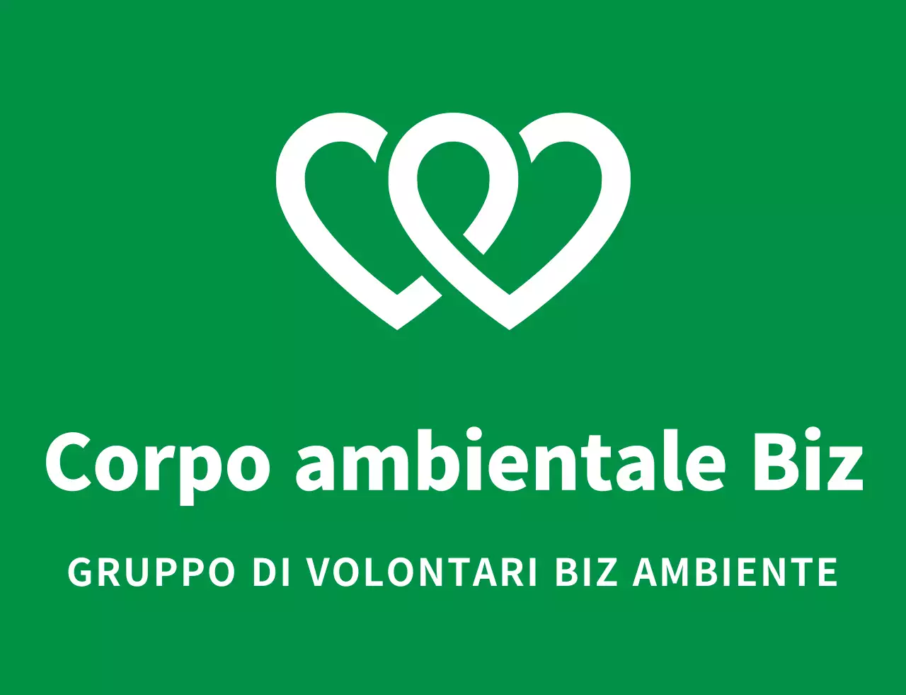 Stile del logo del simbolo del volontario pulito in verde chiaro e blu navy per le organizzazioni ambientaliste globali