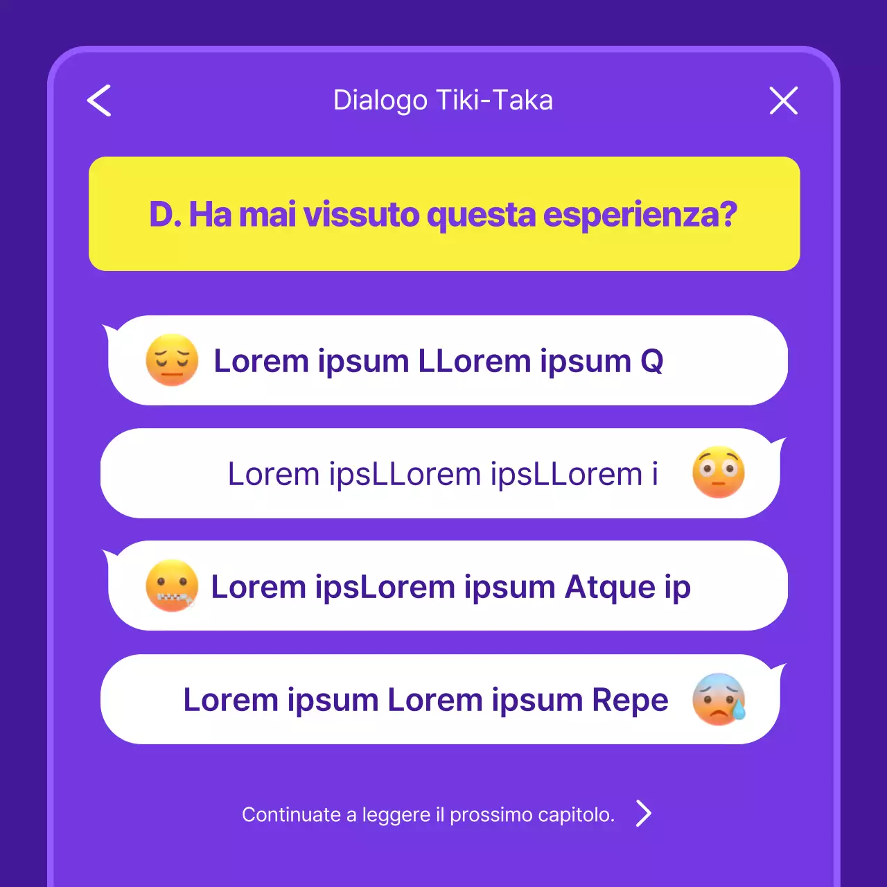 Biglietto viola per la promozione di un libroNews