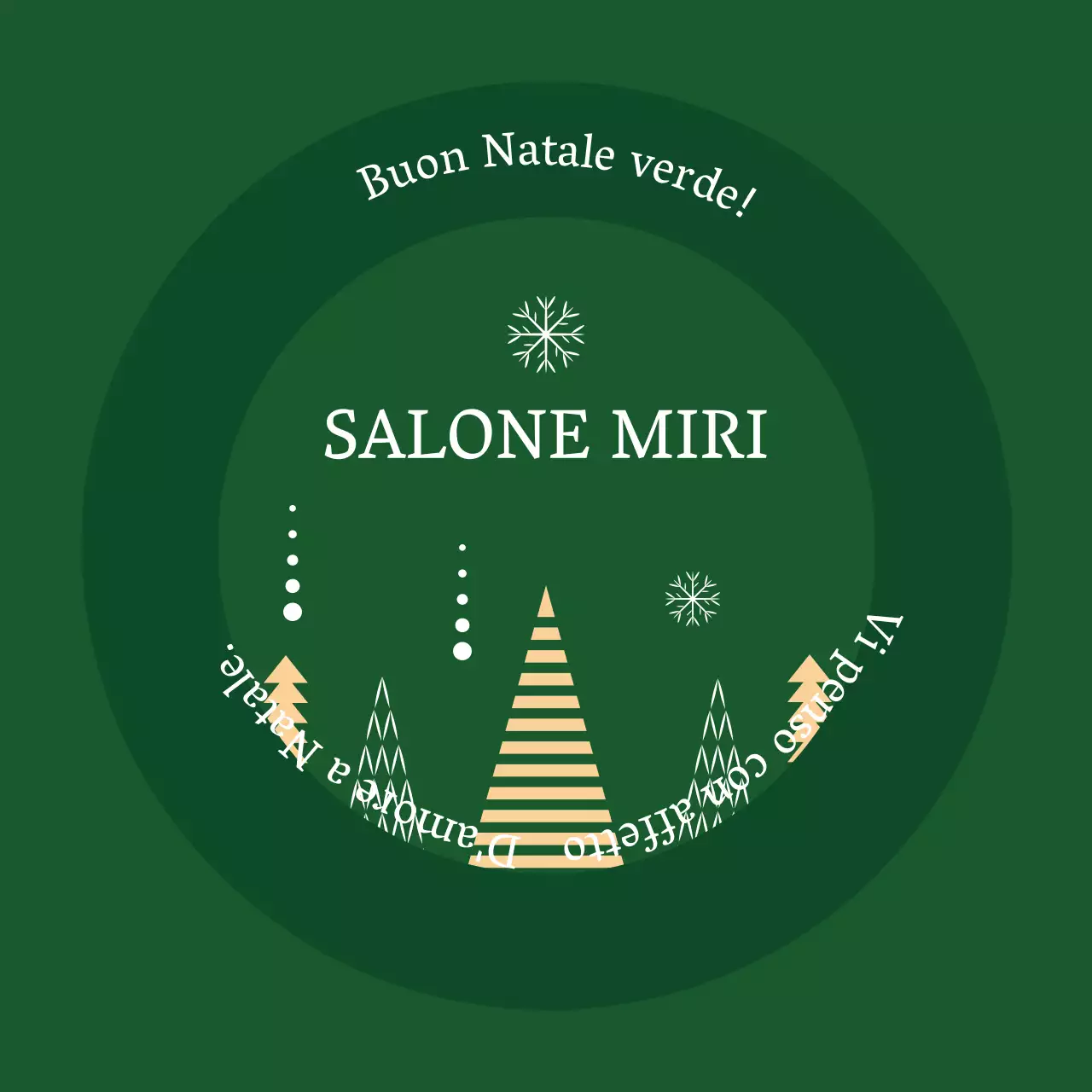 Etichette natalizie astratte illustrate