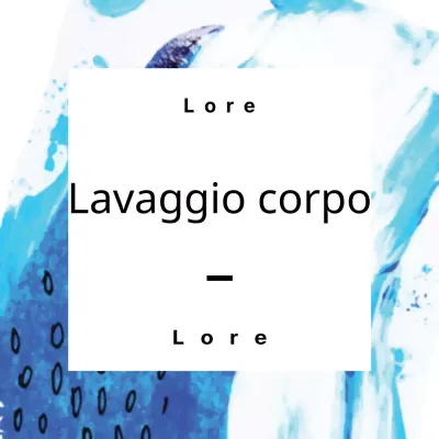 Lavaggio per il corpo