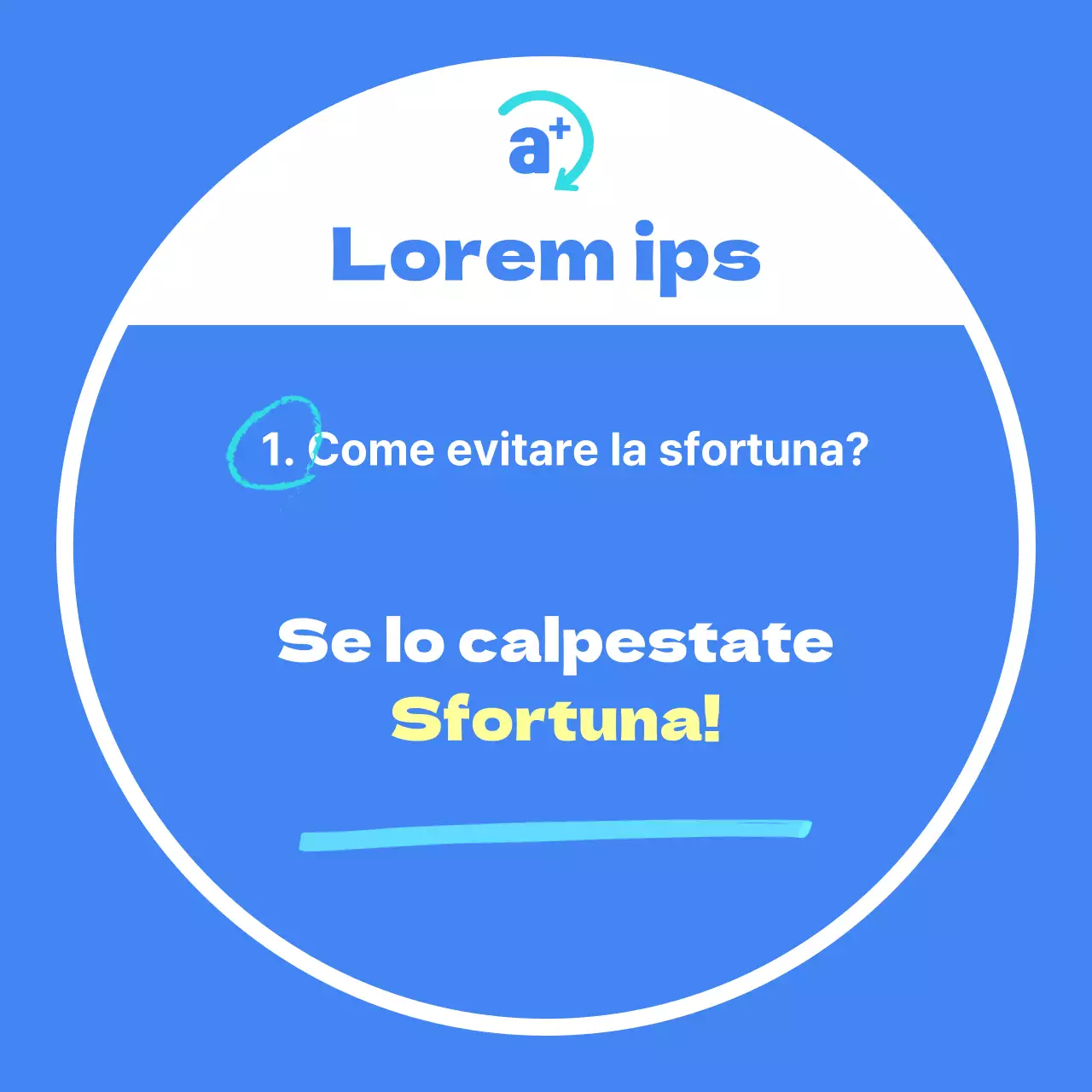 SAT punteggio negativo accademia sfondo blu balsat