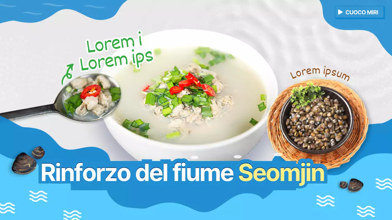 Miniatura YouTube delle fresche onde blu del fiume Seomjin Ufficio Jaehak