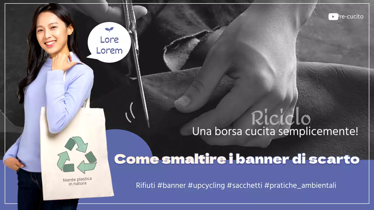 Miniatura di YouTube di uno striscione di chiusura delle elezioni locali con una foto blu e in bianco e nero.