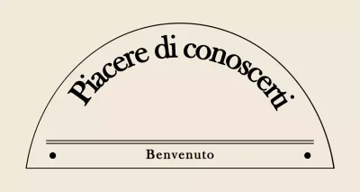 Stile di testo semplice ed emozionale in marrone chiaro e nero