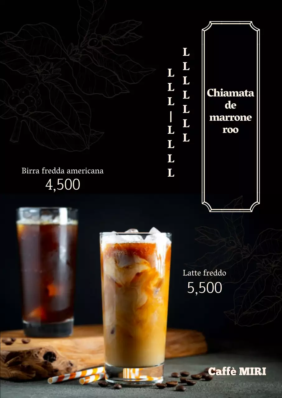 Bevande a base di caffè freddo