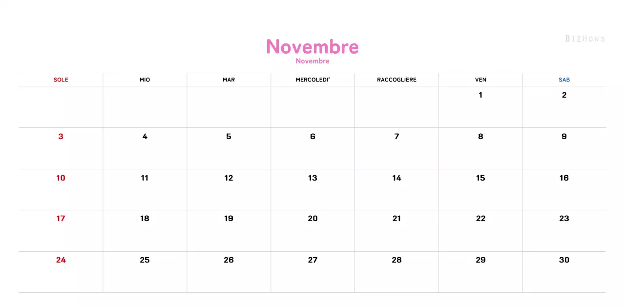 Un calendario di Capodanno caldo e illustrato