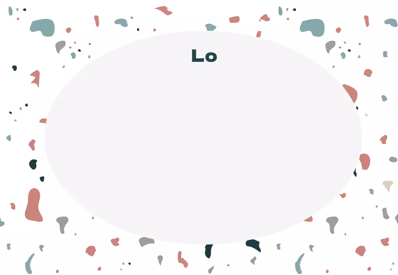 modello di forme bianche note semplici