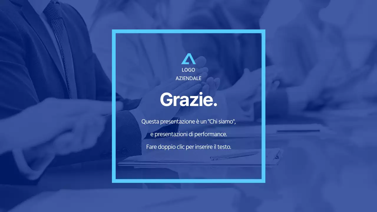 Lettera aziendale minimalista