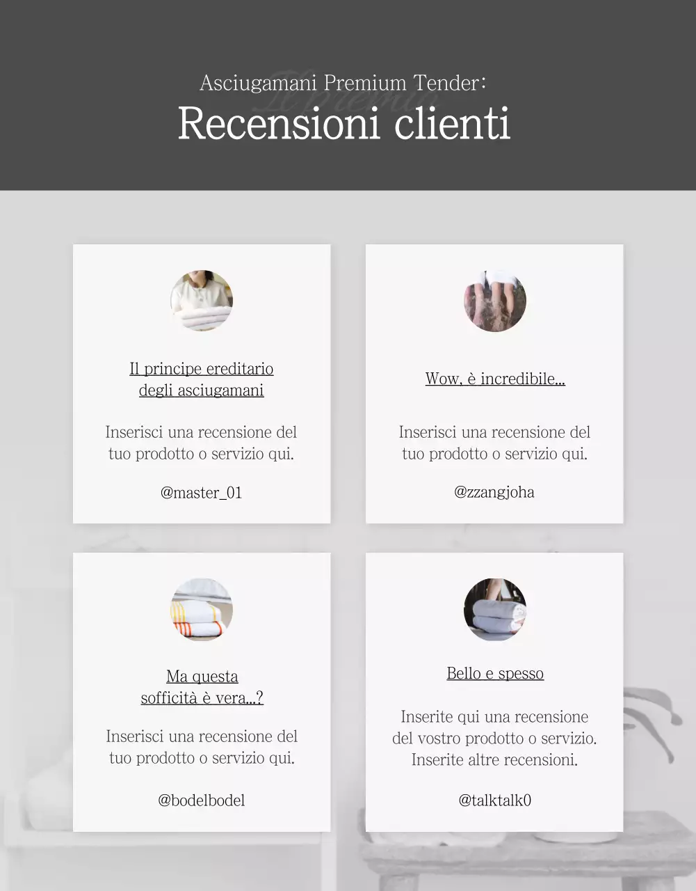 (Articoli per la casa)Asciugamano Bodle