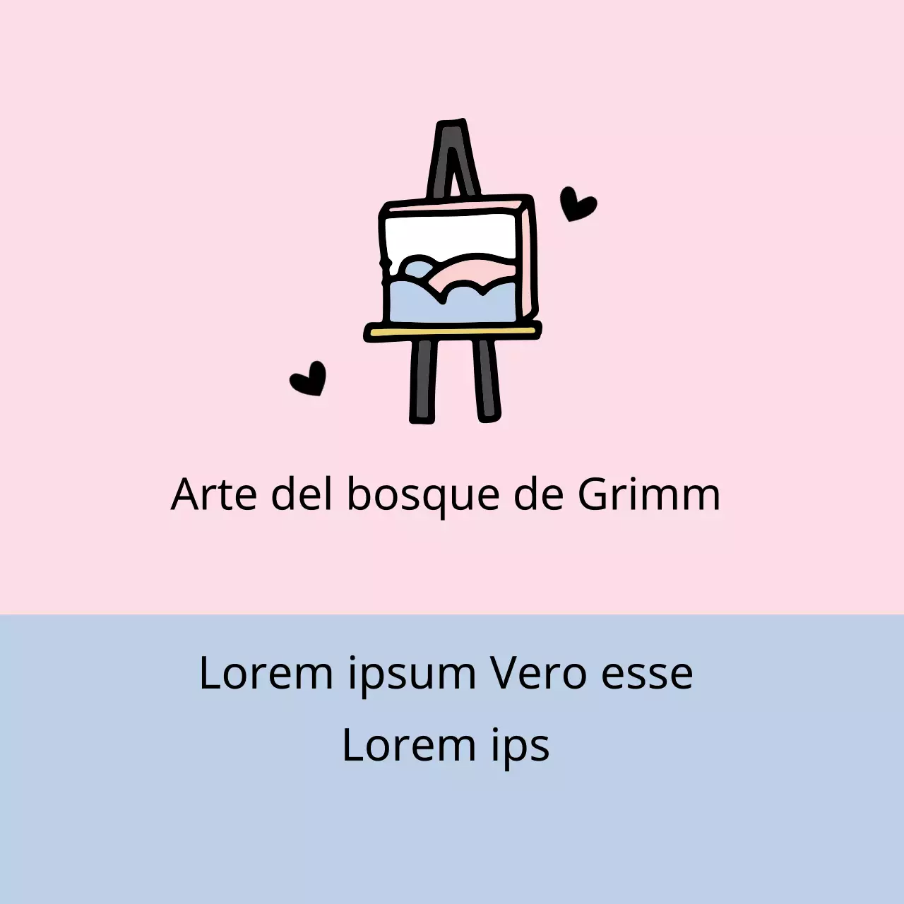 Rosa Azul Ilustración Arte Escuela Arte Promoción