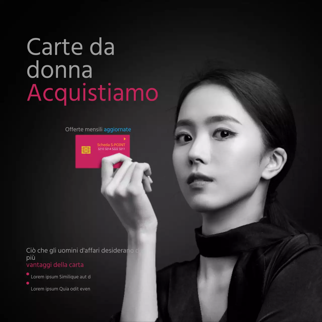 I vantaggi della carta più richiesti dagli uomini d'affari