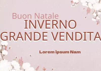 Grande vendita invernale