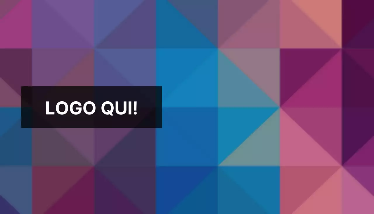 Biglietti da visita con motivi geometrici