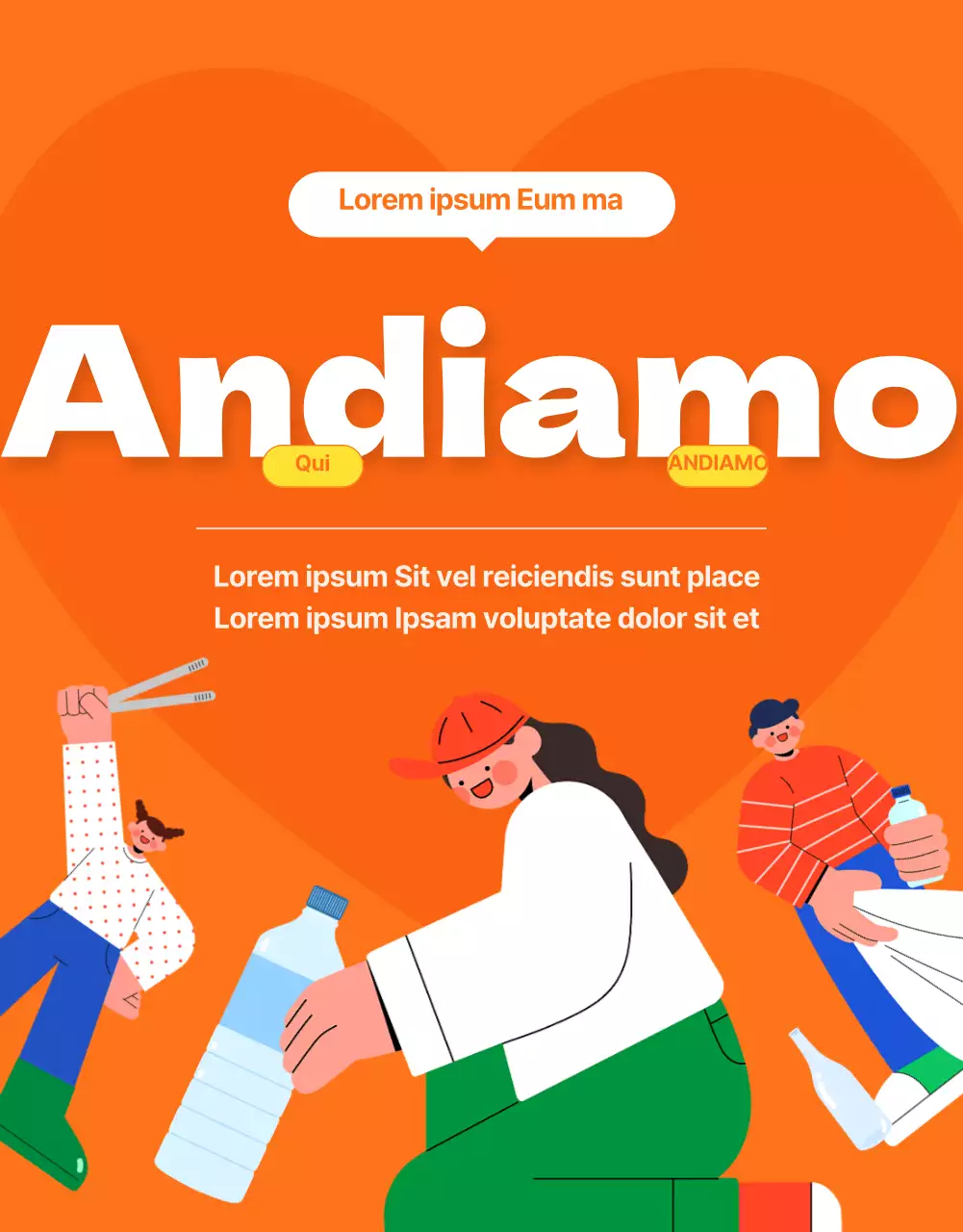 Incontra i nostri giovani ed energici volontari interni di colore arancione (pagina di dettaglio)