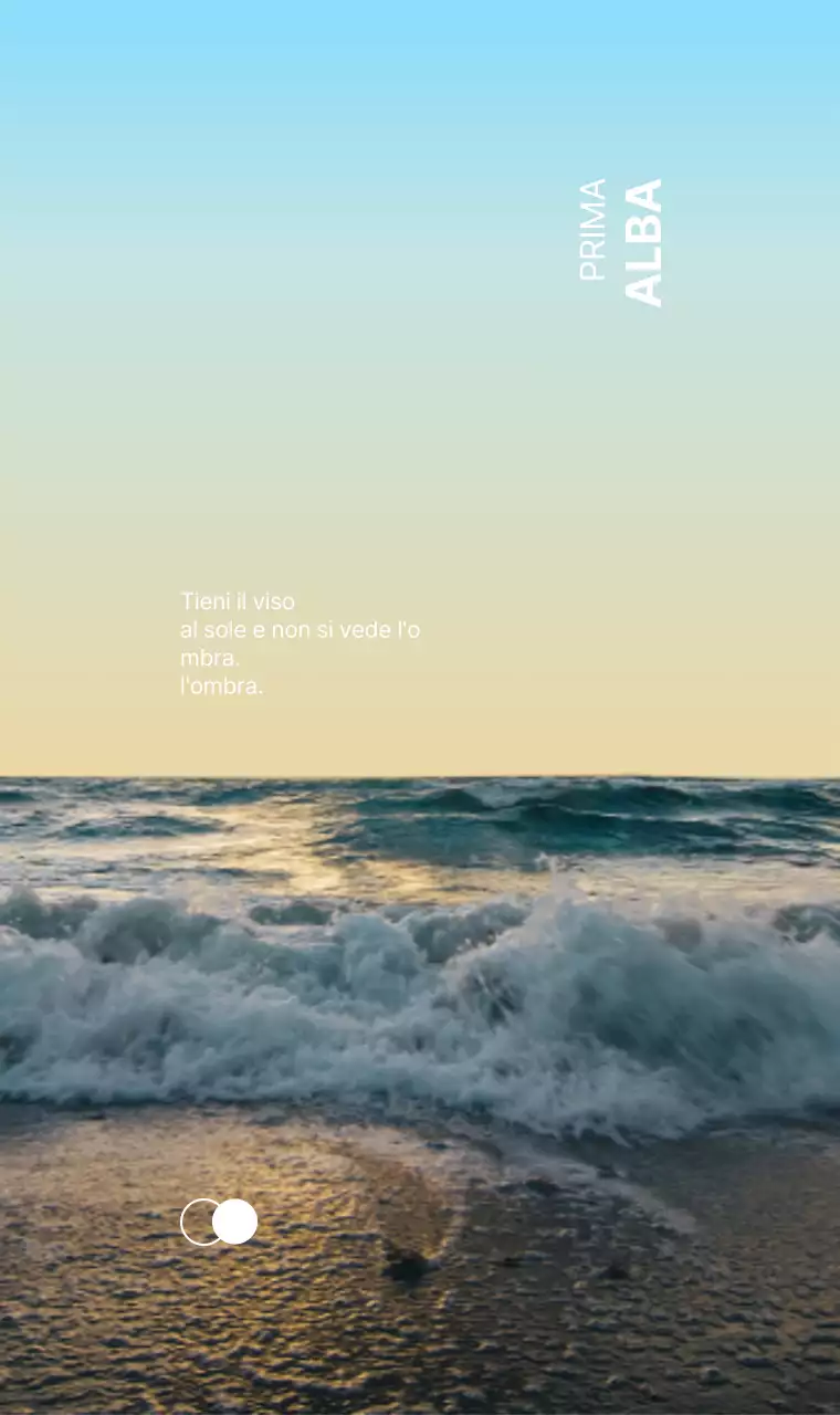 Concetto emozionale con spiagge meravigliose e copia sensuale in gradienti