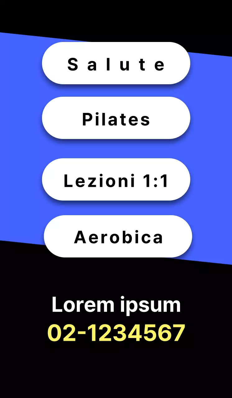 Offerte di centri benessere in blu e nero