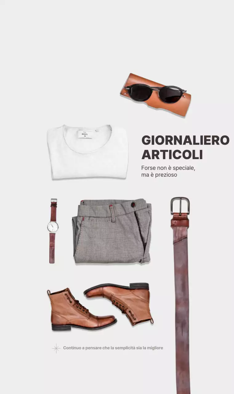 Un concetto di oggetto semplice, grigio e marrone, pulito