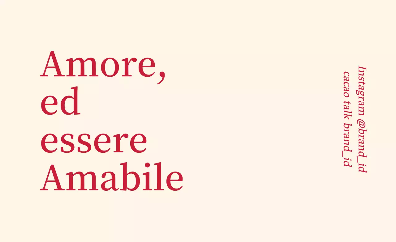 Etichetta solida di marca rosso albicocca