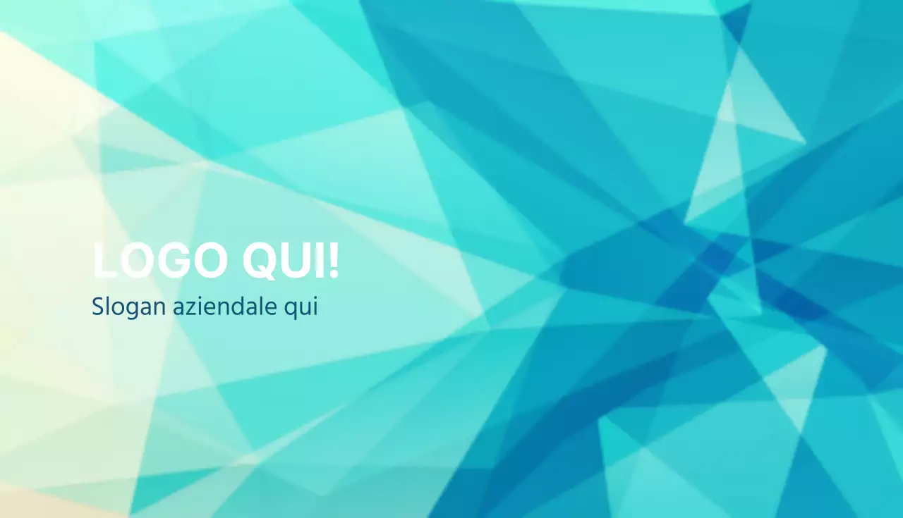 Biglietti da visita aziendali con motivi geometrici