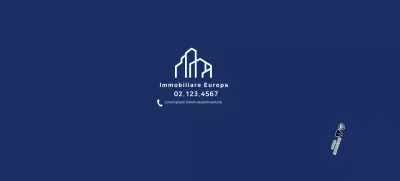 Promozione della proprietà blu semplice