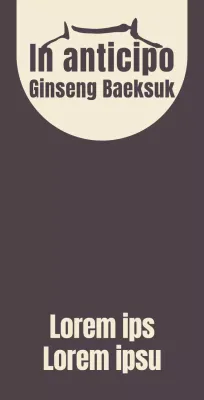 Balsamo marrone con un cartello che invita a togliersi le scarpe.