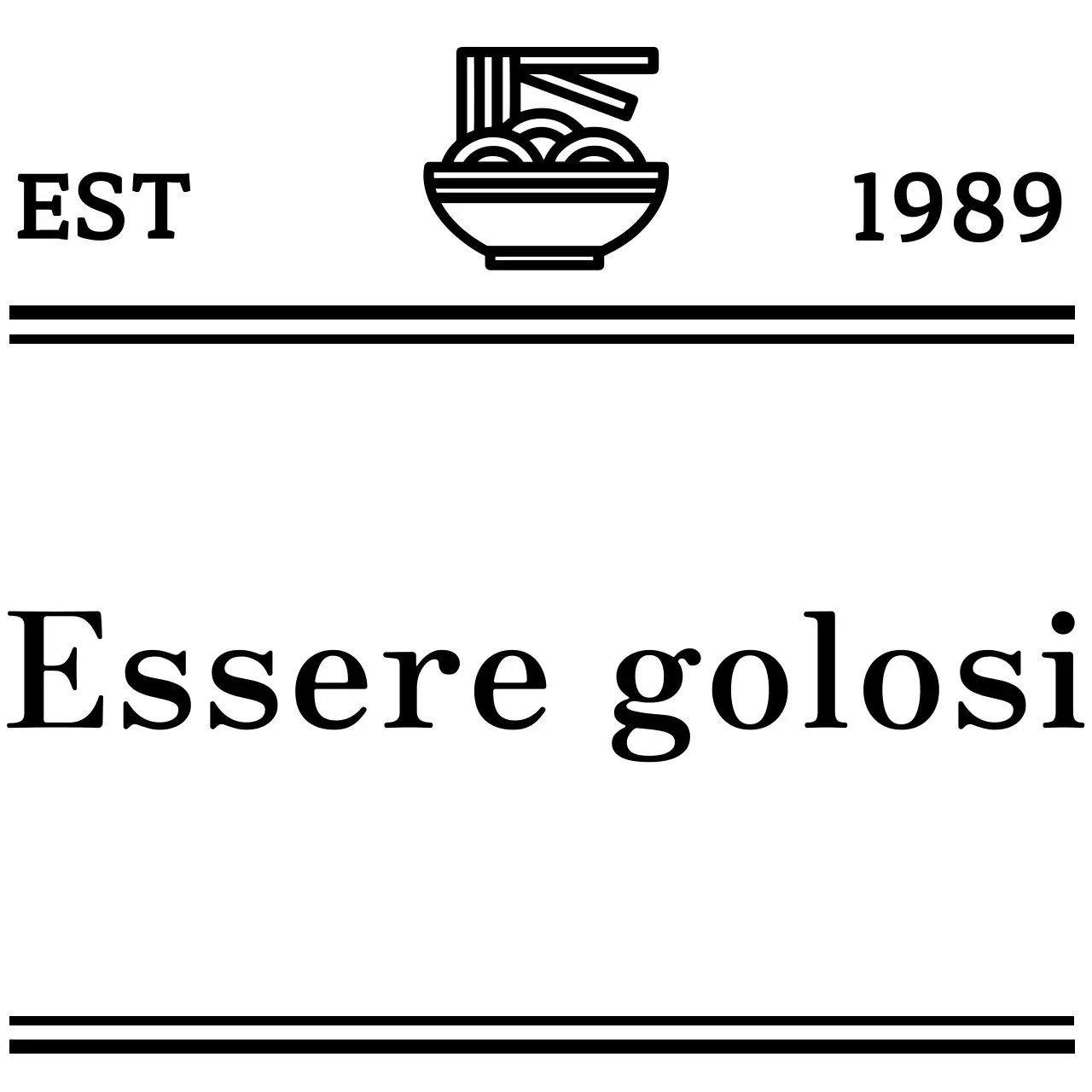 Bianco e nero semplice moderno cibo simboli logo e testo combinazione logo tipo di promozione ristorante cinese stile