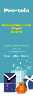 Eventi regalo per il Capodanno cinese