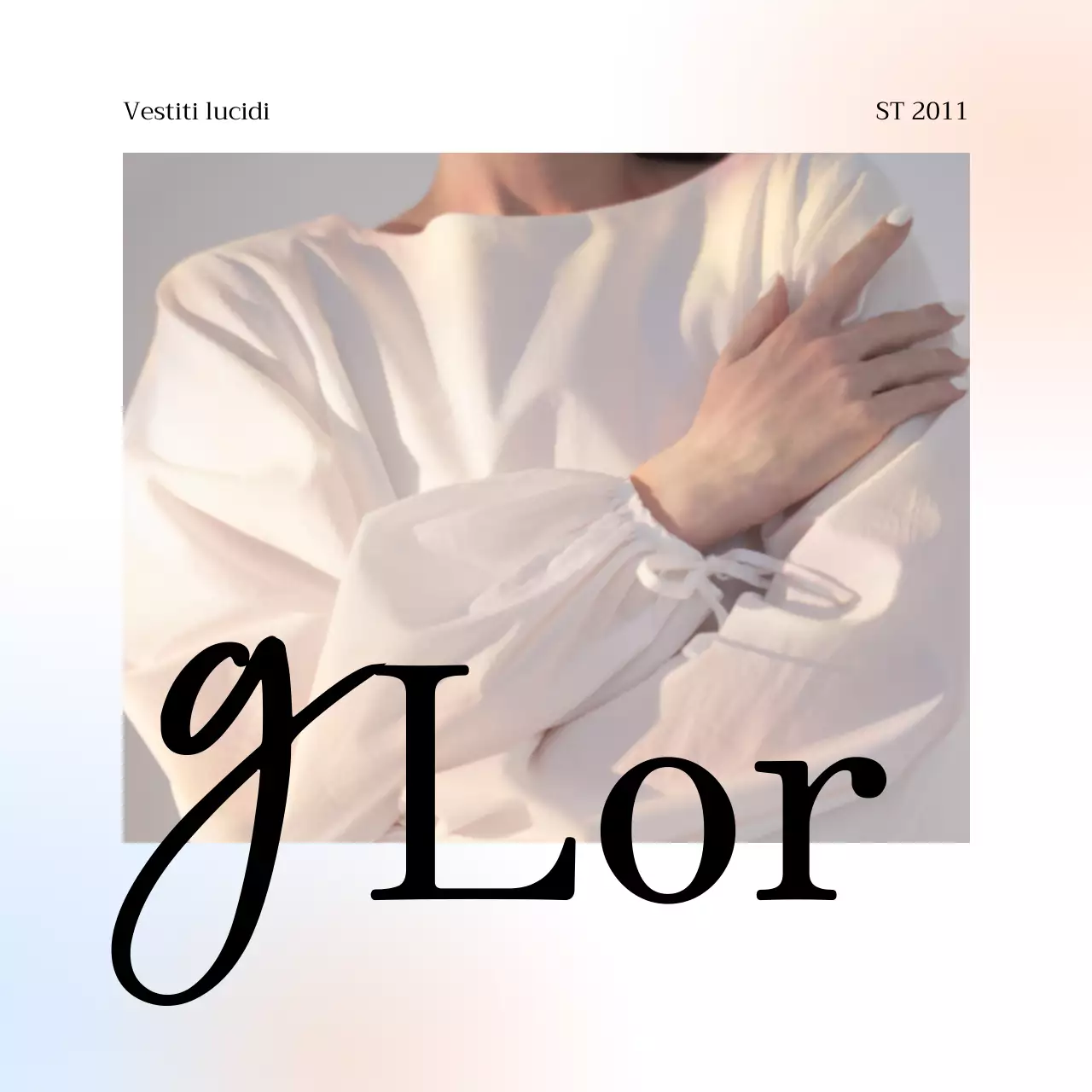 Negozio di abbigliamento semplice e lucido con sfumature