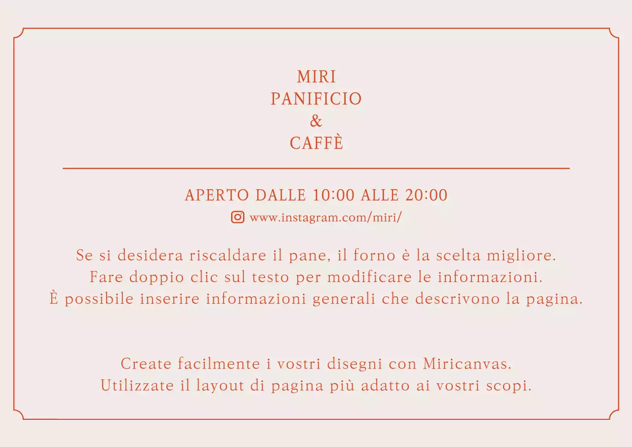 Cartolina a tema illustrazione in rosso