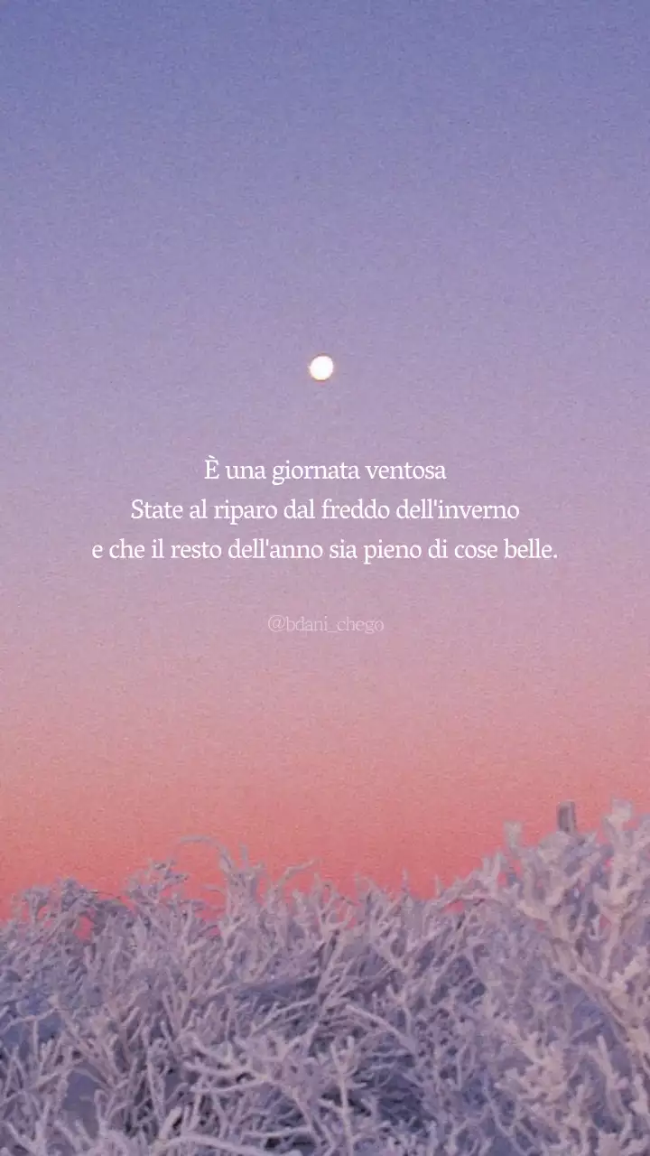 Auguri invernali con foto a tema emozionale