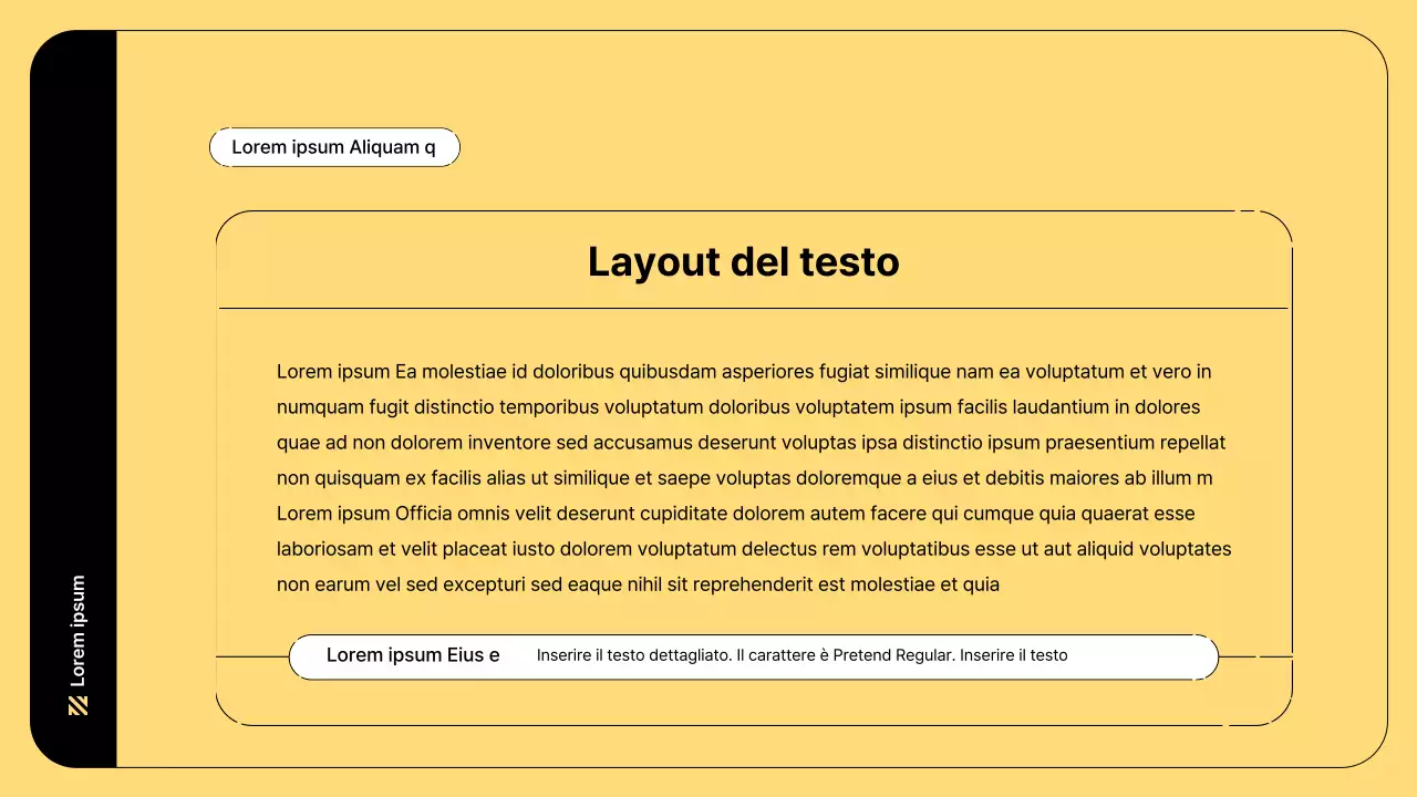 Illustrazione aziendale con linee semplici e colore giallo