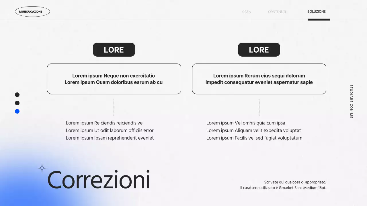 Briefing di progetto kitsch con gradienti viola