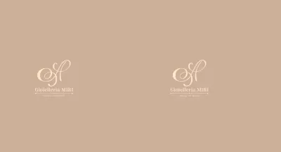 Gioielleria con logo semplice marrone