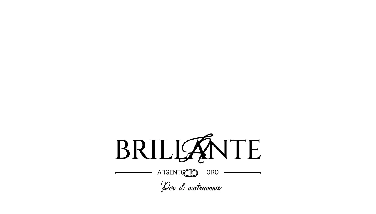 Design con logo di gioielleria nero, di classe, solo per matrimoni