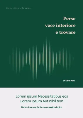Saggio di psicologia sul concetto di controllo del volume nel verde