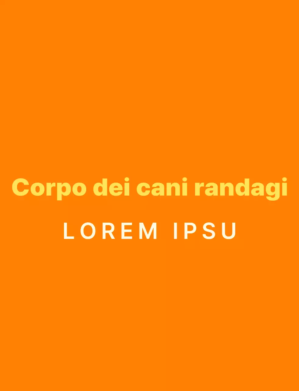 Simbolo semplice a forma di cuore stile logo in arancione e giallo brillante Organizzazione del centro di smistamento