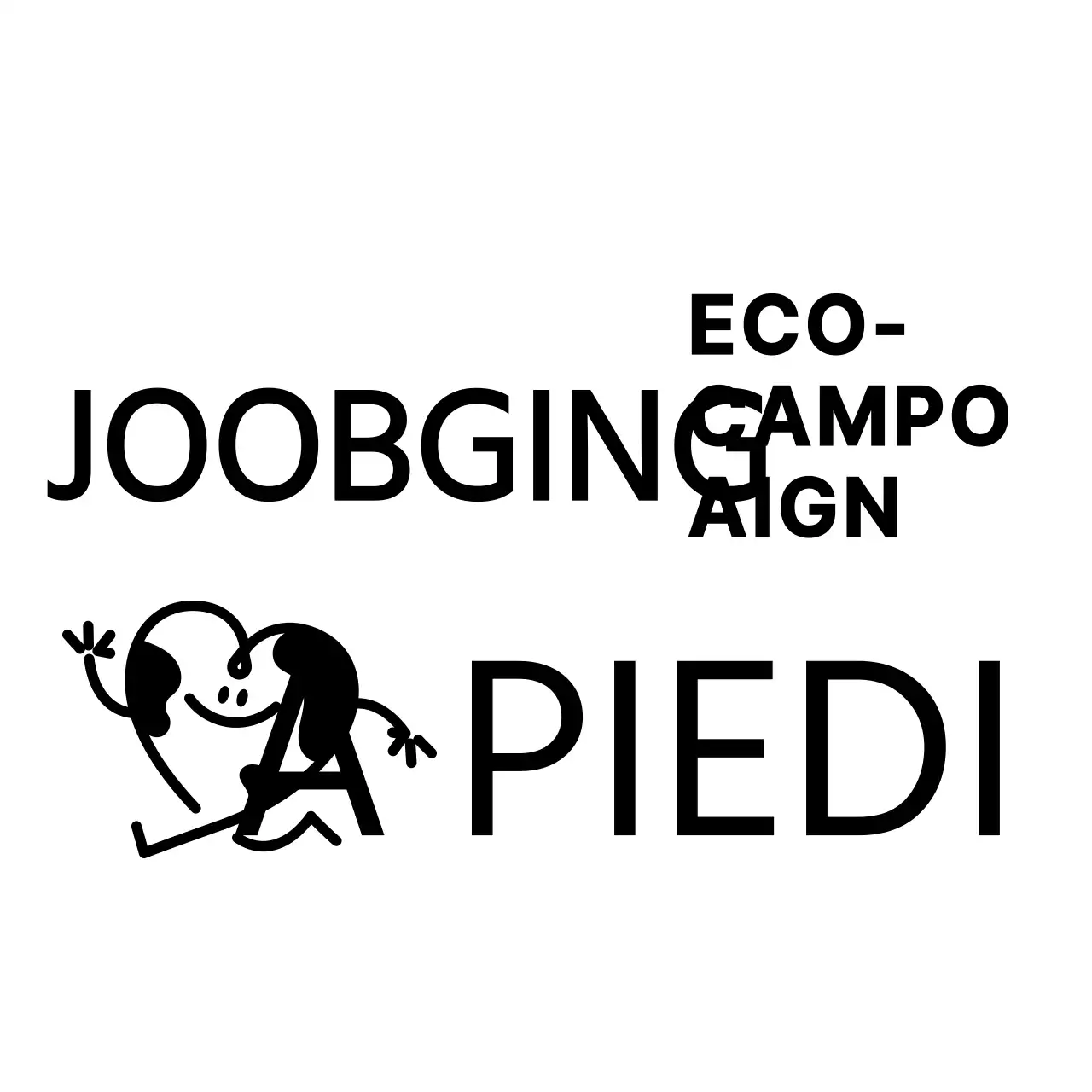 Testo semplice e pulito e combinazione di caratteri stile di layout Promuovere e informare le campagne ecologiche