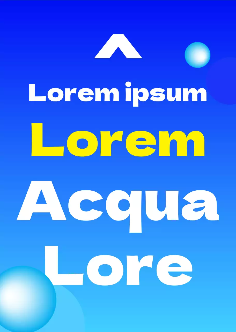 L'acqua blu, bianca e gialla è un accessorio di guida con autocitazione e forma circolare.