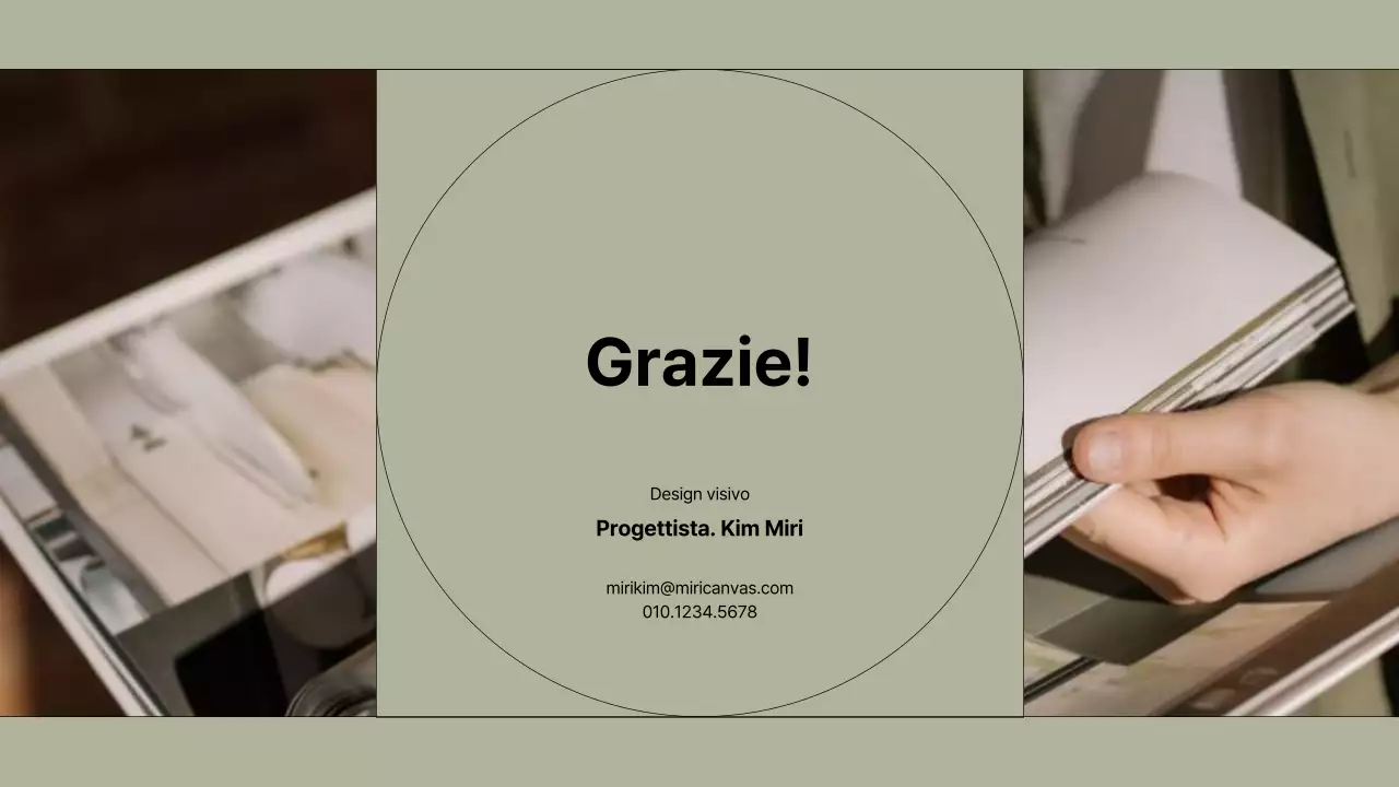 Un portafoglio moderno in kaki e beige